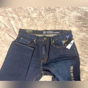 ✨Gap US 33/32 SLIM STRETCH dark denim jeans✨